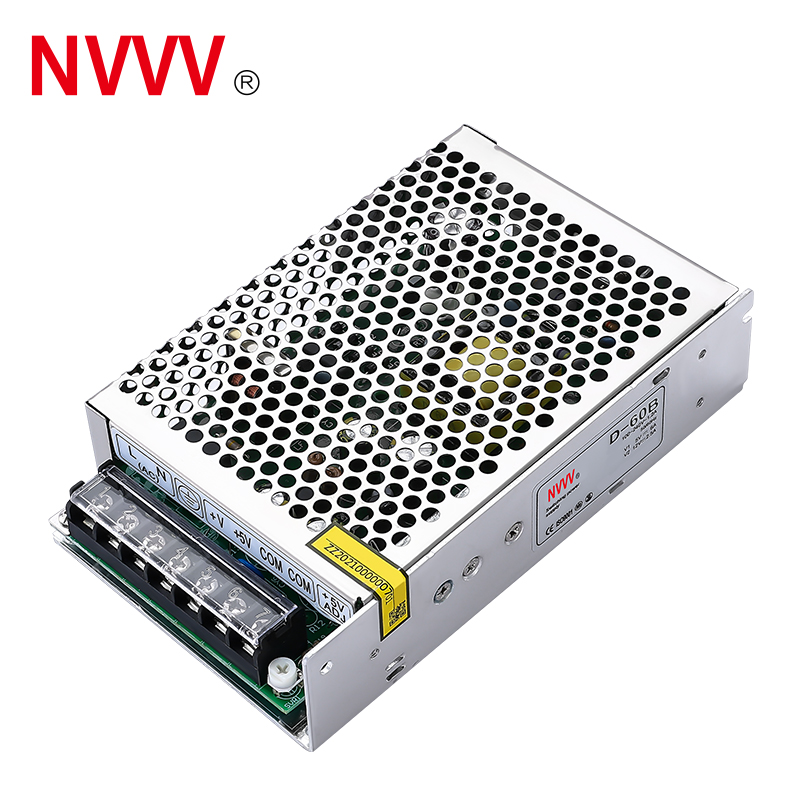 NVVV   Power Supply Unit D-60B Industrial Power Supply DUAL  Output Switch Power Supply