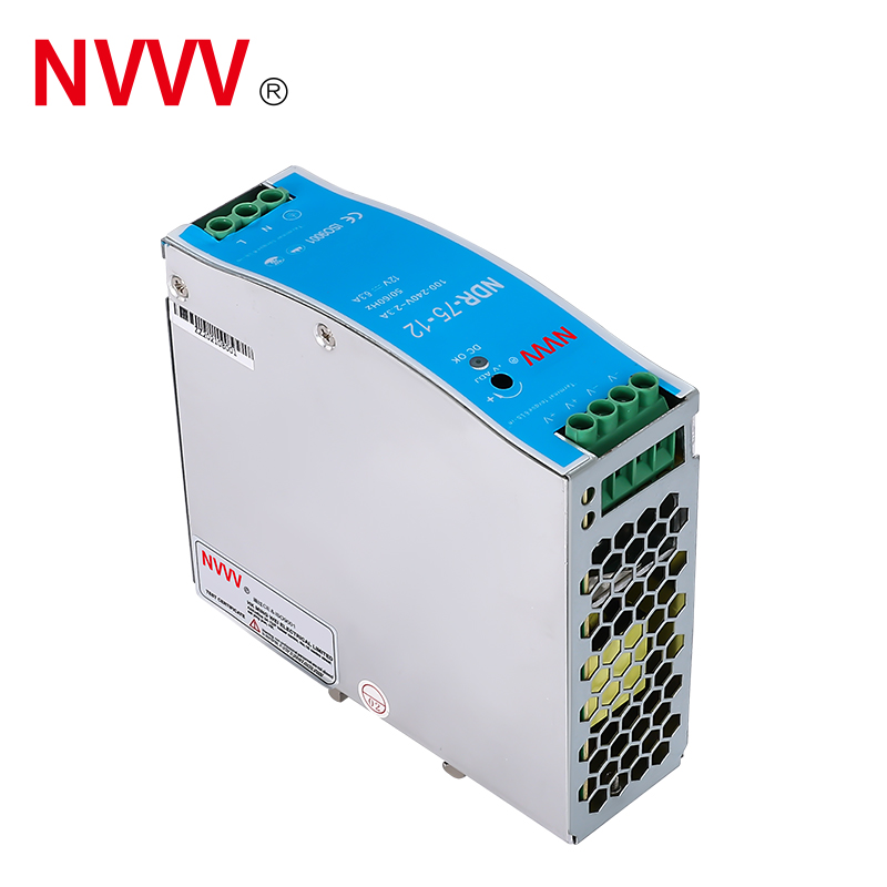 NDR 75W 12v NDR Din Rail Series SMPS Switching Power Supply AC DC for LED and Intelligent Equipment