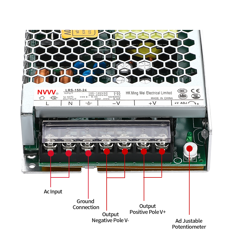 150w Switching Power Supply 150w DC 24v Switching Power Supply for Electronic Equipment