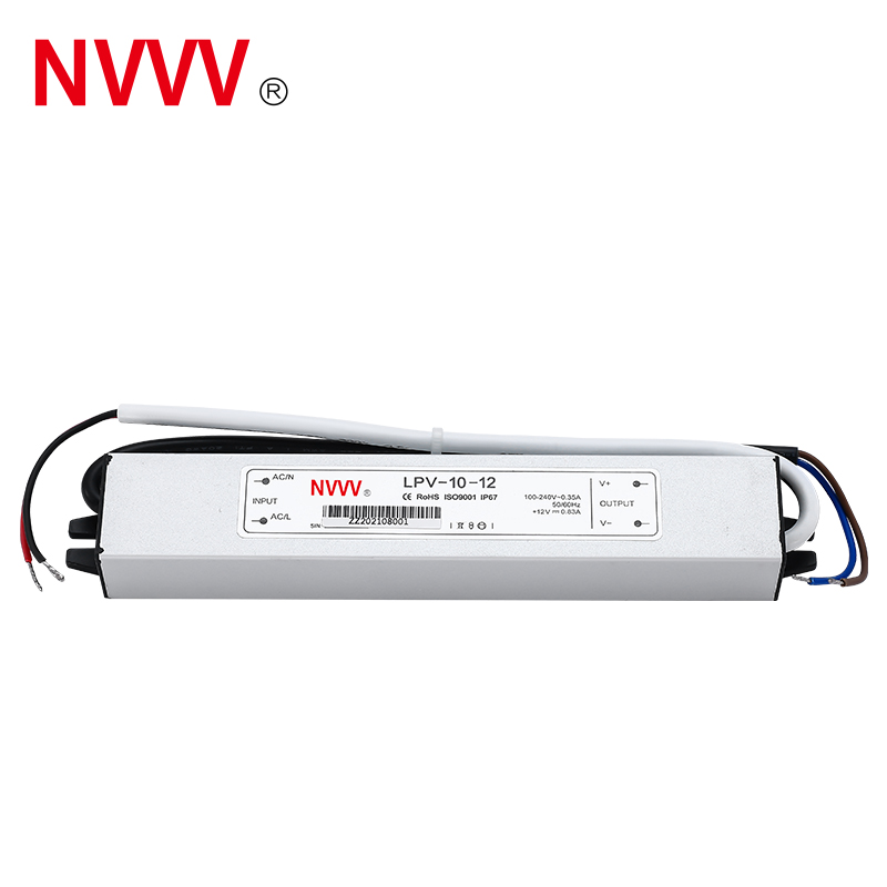 12v Ac to Dc Transformer Waterproof Switching Mode Power Supply LPV-10-12 LED Driver 10W