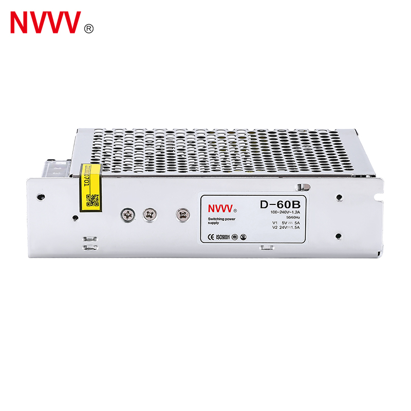 61w 5v 24v  D-60B Power Supply Industrial Power Three Groups of Output Switch Power Supply