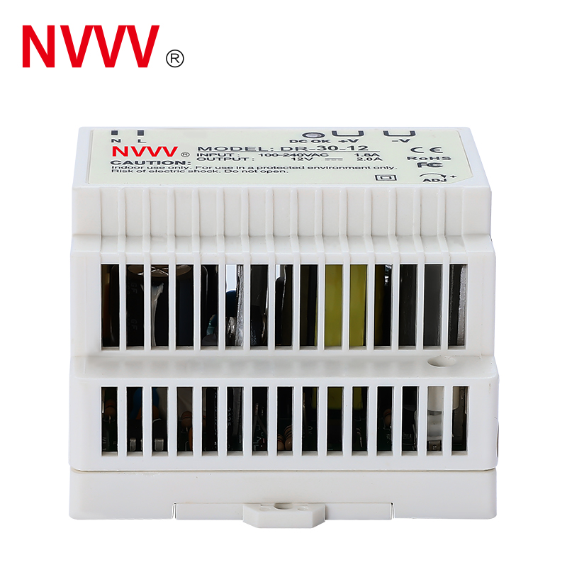 Multi Functional DR-30-5V AI Intelligent High Efficiency Saving Power Light Easy Disassembly Din Rail Power Supply Transformer