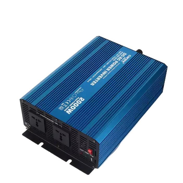 1500W Inverter Single Output DC 12V AC 220V DC to AC Pure Sine Wave Power Inverter System