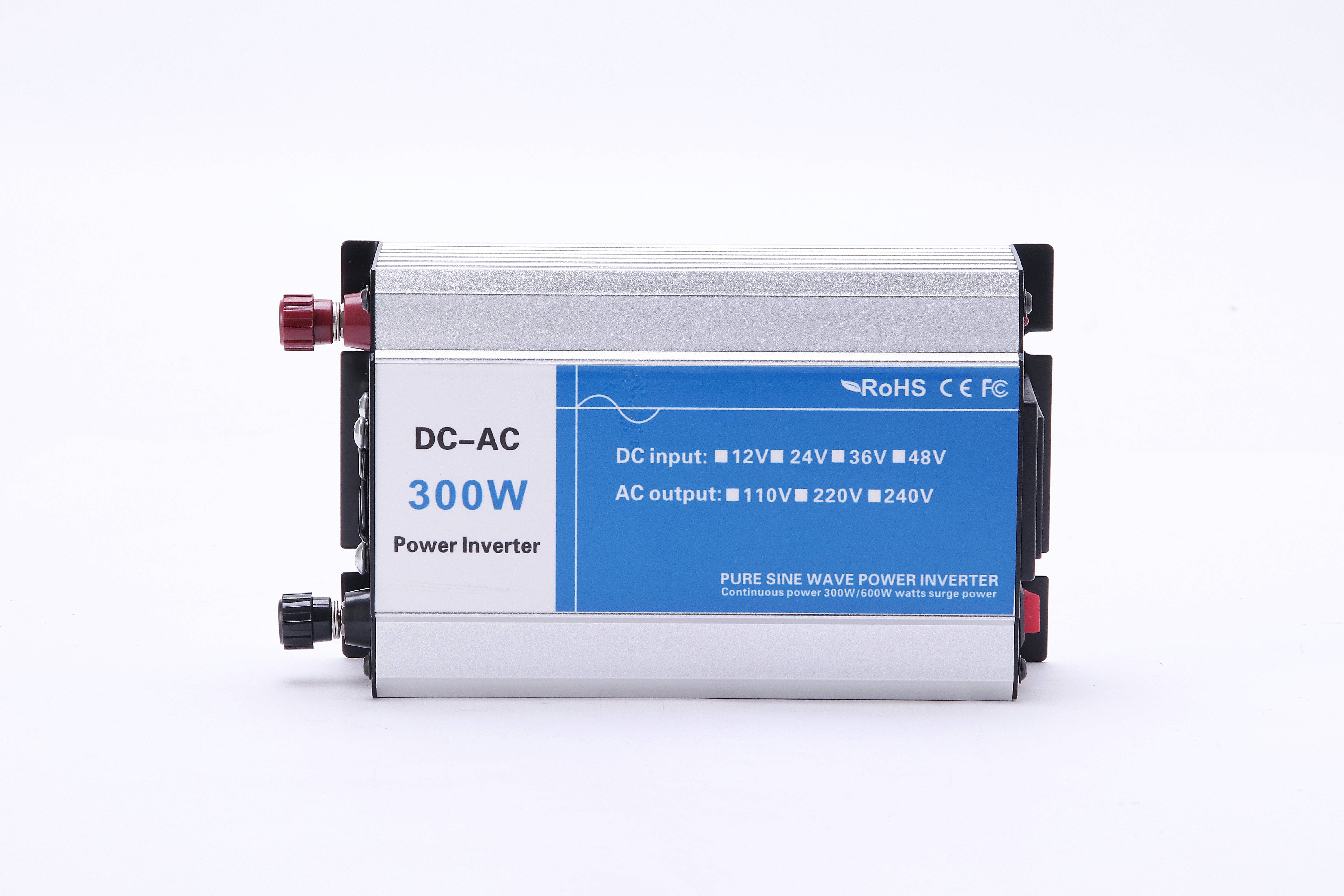 300w 12V/24V/48V DC/AC Pure Sine Wave Inverters  Output 110V/220V Pure Sine Wave Inverter