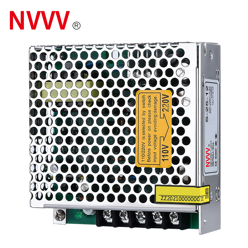 Switching Power Supply 25w 12v for LED Strip Light LED Industrial Power Switch Power Supply S-25-12