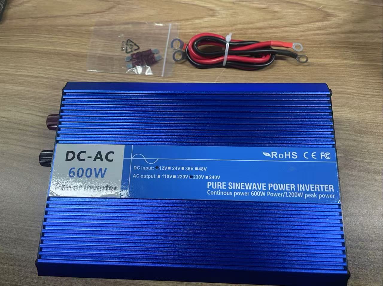 600w 12V/24V/48V DC/AC Pure Sine Wave Inverters  Output 110V/220V Pure Sine Wave Inverter