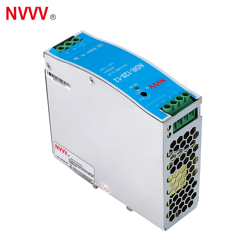 Dc 12v Guide Rail Switching Power Supply Din Rail Type Power Supply for Industrial Use NDR-120-12