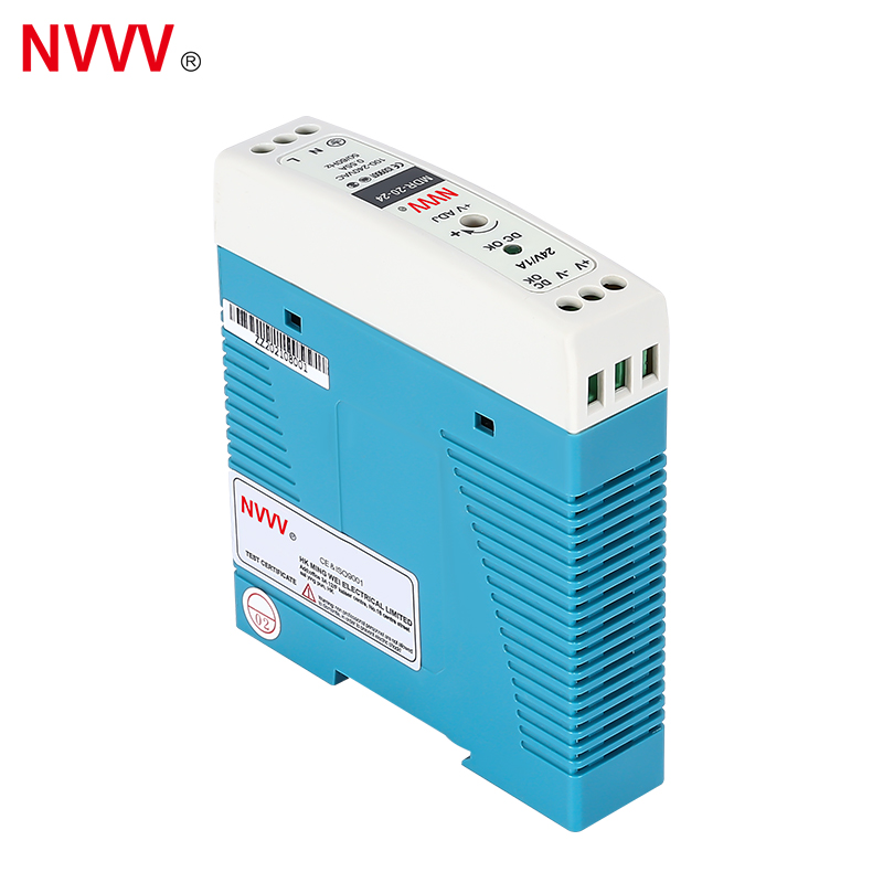 Dc Output 20w 24v Power Supply 24v Smps Din Rail Switching Power Supply