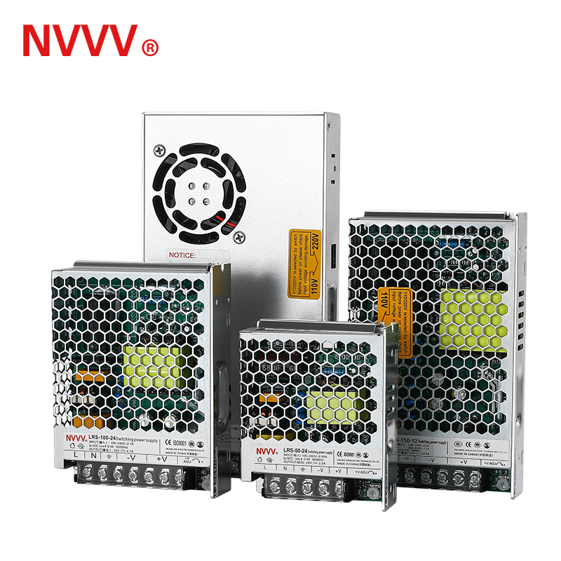 LED Strips High Efficiency LRS-35W-500W Manufacture Labs Industrial Automatic Programmable AC to DC Switching Power Supply SMPS