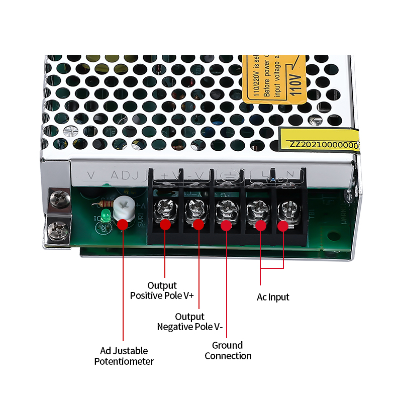 AC to DC LED  24V Power Supply 15W Switch Power Supply Smps for CCTV Camera and LED Light Power Supply Units S-15-24
