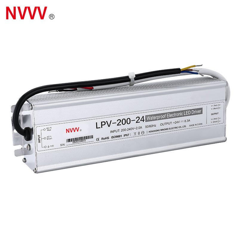 Wholesale High Quality Waterproof Power Supply 200w 24v Switching Power Supply LED Driver LPV-200W-24V