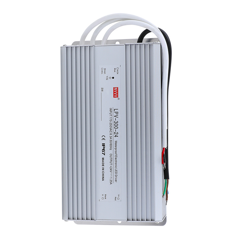 Led Rainproof Power Supply 24v 300w Switching Led Driver Power Supply LPV-300W-24V