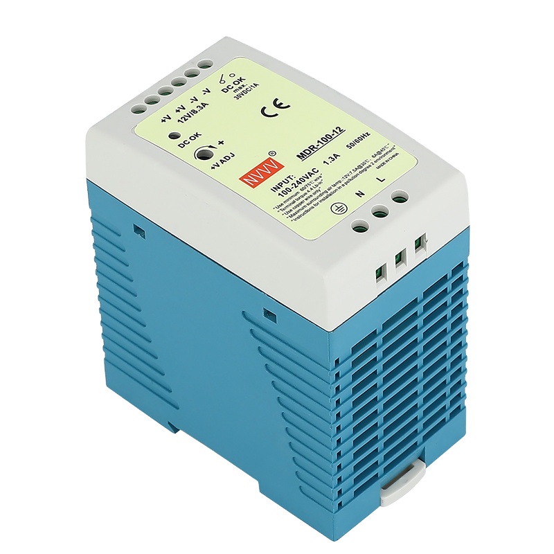 MDR Series Power Supply 12V Dc Power Supply Din Rail 100W Ultra-thin Rail Type Switch Power Supply MDR-100-12