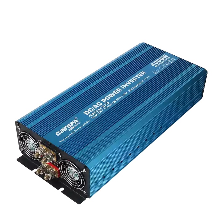 Single Output DC/AC Inverters P4000 Solar Power Inverter with Soft Start 24v 220v 4000W Pure Sine Wave