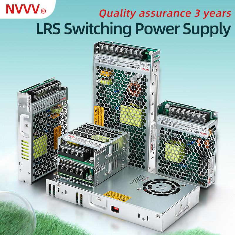LED Strips High Efficiency LRS-35W-500W Manufacture Labs Industrial Automatic Programmable AC to DC Switching Power Supply SMPS
