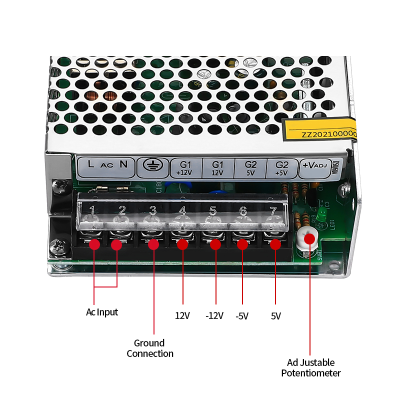 D-50W Dual Output Switching Power Supply 50w D-50A/B/C 5V 12V 24v Power Transformer AC /DC Converter