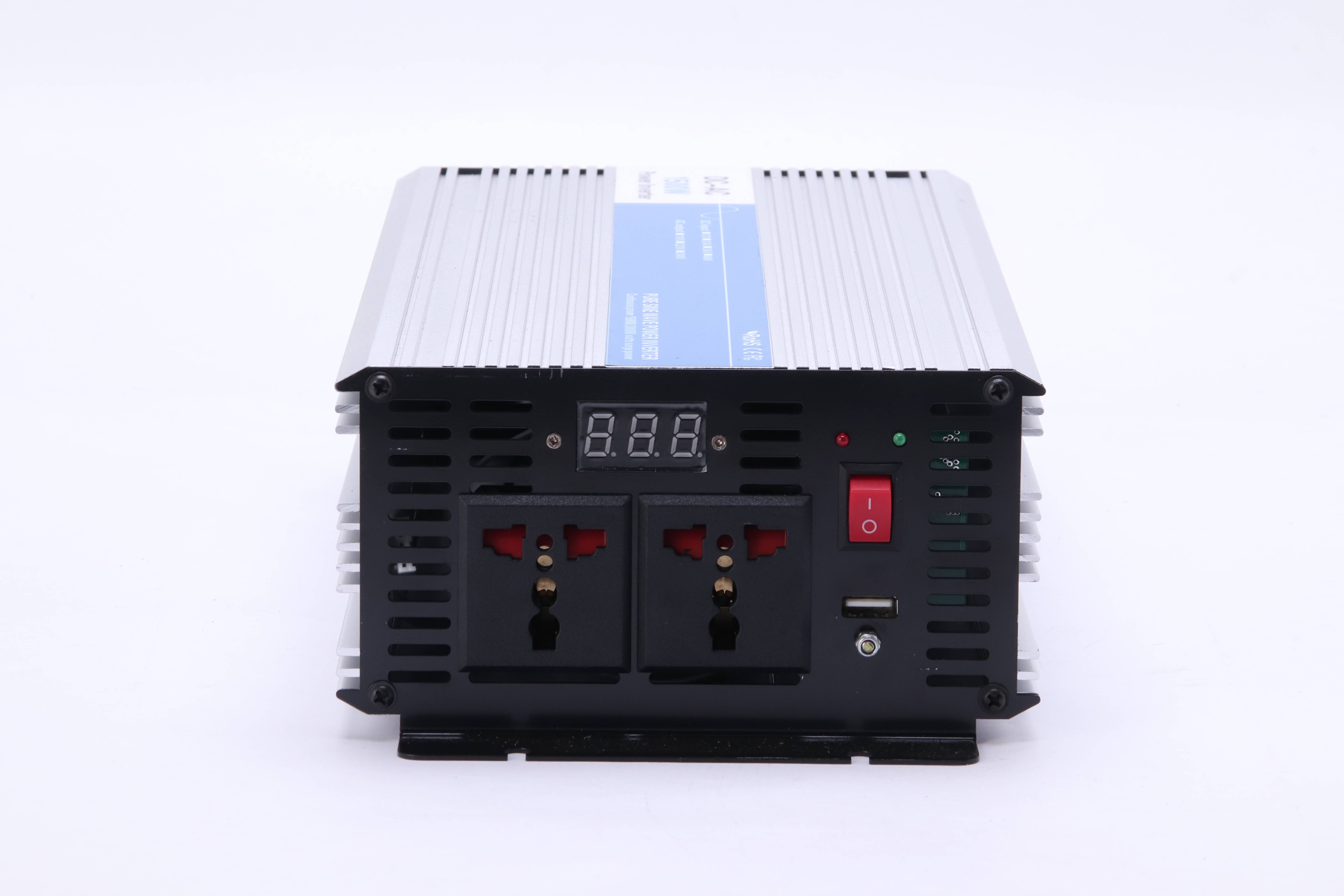 1000W DC 12V 24V 48V DC to AC Pure Sine Wave Solar Inverter Solar Charger and AC Battery Charger, Hybrid Solar Inverter