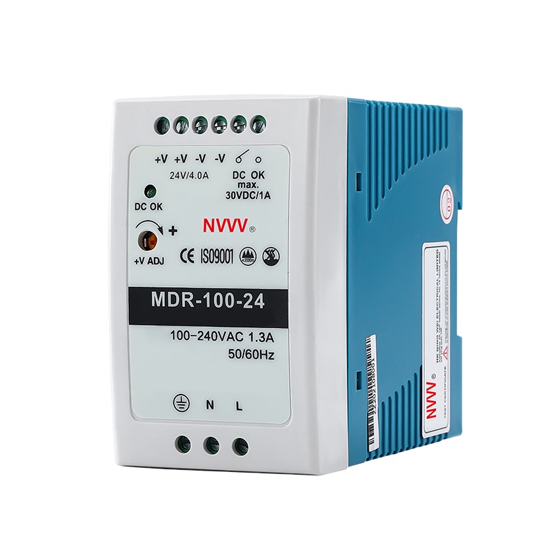 MDR 100W Switching Power Supply MDR Series AC to DC Power 100W 24V SMPS DIN RAIL