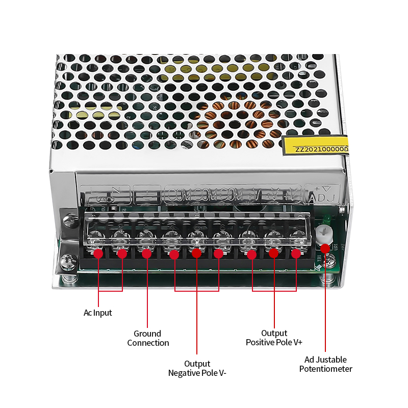 Eco-friendly Material Mwish Ms-250-12 250W 12V 20.8a Variable Frequency Microwave Power Smps Switch 1500W Power Supply