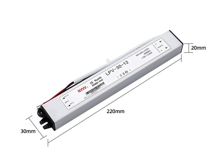 Switch Power Supply Dimensions and Details