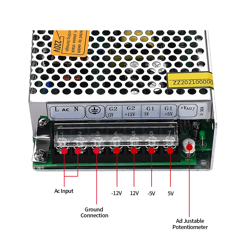 NVVV   Power Supply Unit D-30A Industrial Power Supply DUAL  Output Switch Power Supply