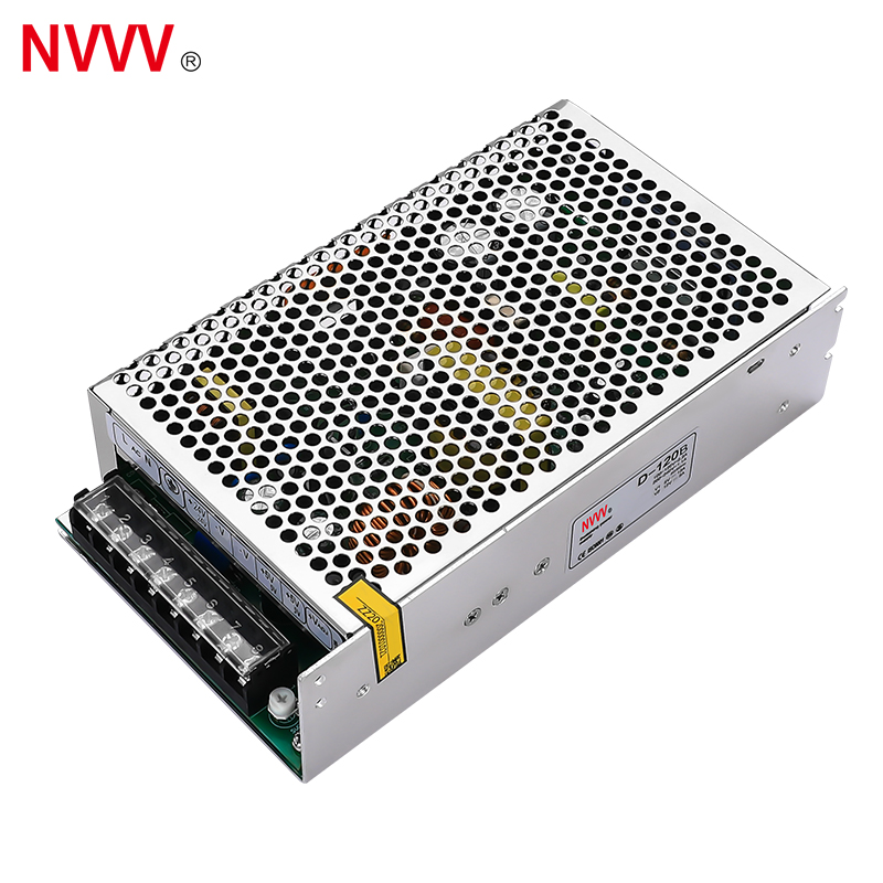NVVV   Smps 120w 5v 24v D-120B Industrial Power  Double Groups of Output Switch Power Supply