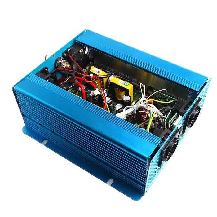 Power Solar Inverter USB 5V 2.1A Pure Sine Wave Inverter DC/AC  2000w Power Solar Inverter for Home Use