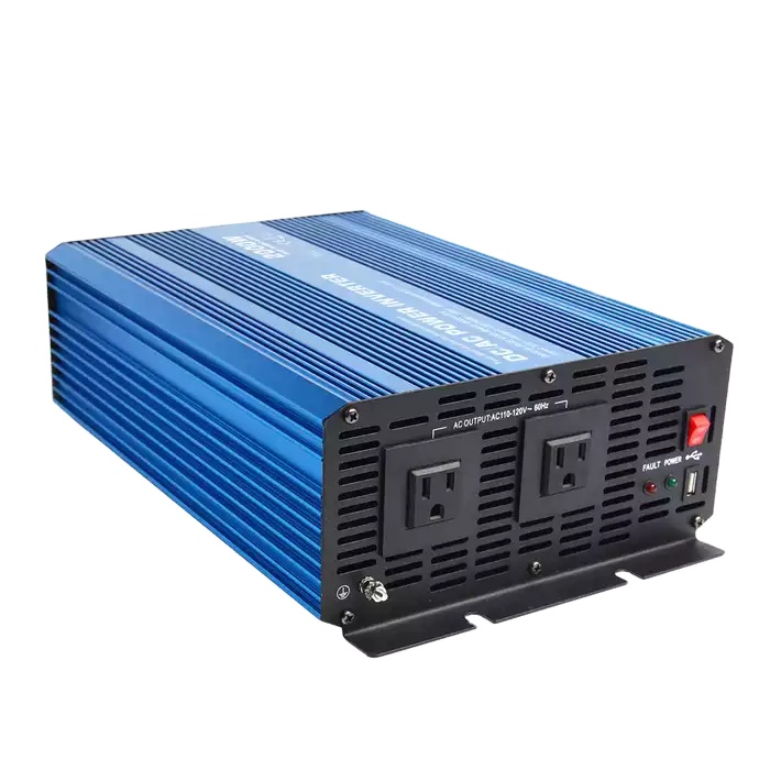 2000w 48Volt DC/AC Inverters Volt Single Output  Input 12/24/48V Pure Sine Wave Inverter Dc Ac Inverter Convert Power Supply