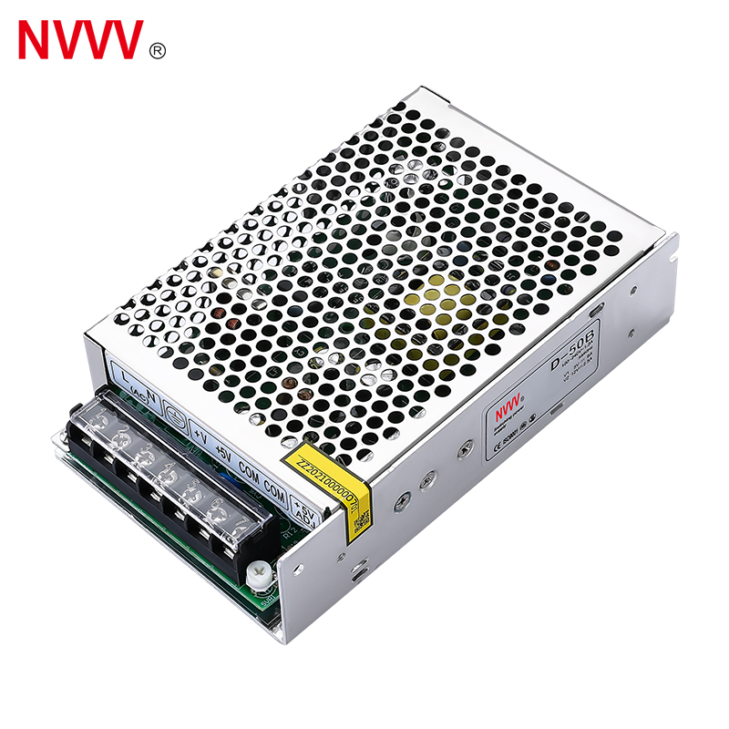 NVVV   5v 24v 1A Industrial Power D-50B Power Supply Three Groups of Output Switch Power Supply