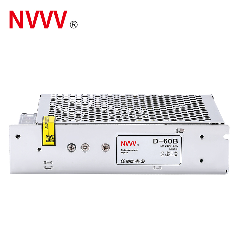 NVVV   Power Supply Unit D-60B Industrial Power Supply DUAL  Output Switch Power Supply
