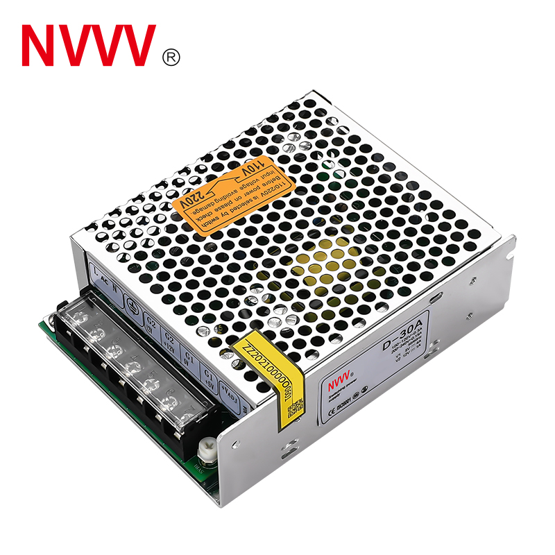NVVV   Power Supply Unit D-30A 5V 12V Industrial Power Supply DUAL  Output Switch Power Supply