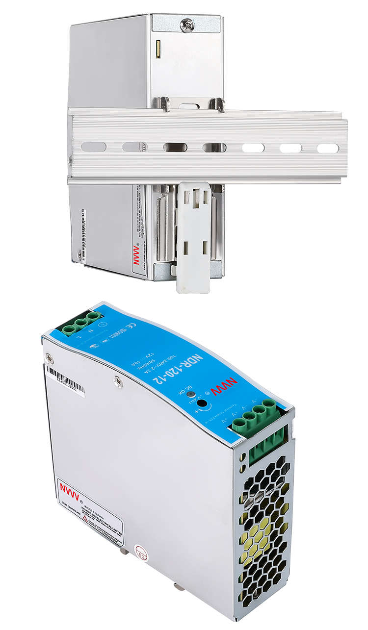 NDR-120 Rail Type Switch Power Supply Installation Guide