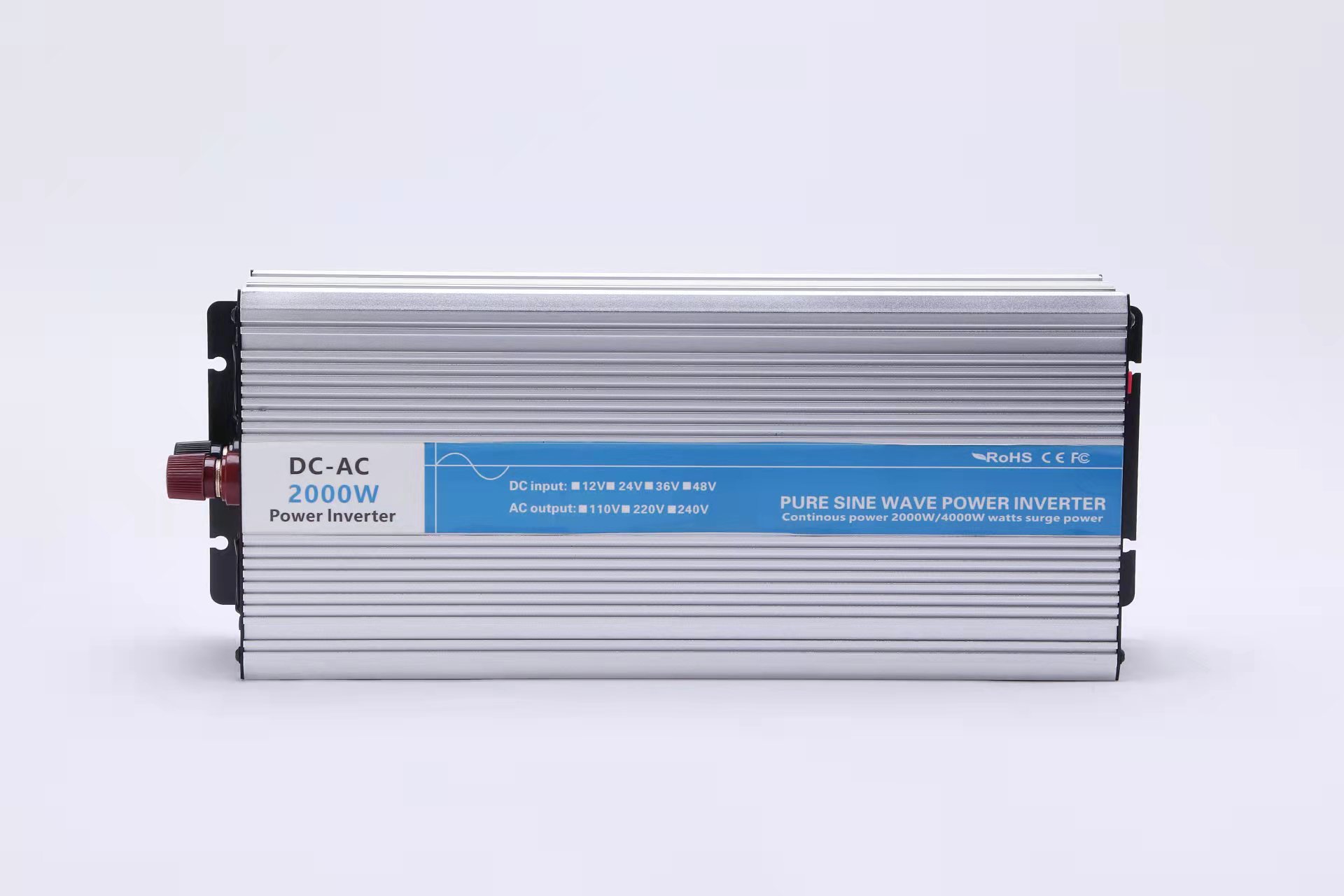 2000W DC to AC 12V 24V 48V Pure Sine Wave Solar Inverter MPPT Solar Charger and AC Battery Charger, Hybrid Solar Inverter