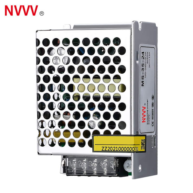 AC/DC 24V LED Power Supply 12V 35W Switch Power Supply Smps for CCTV Camera and LED Light Power Supply Units