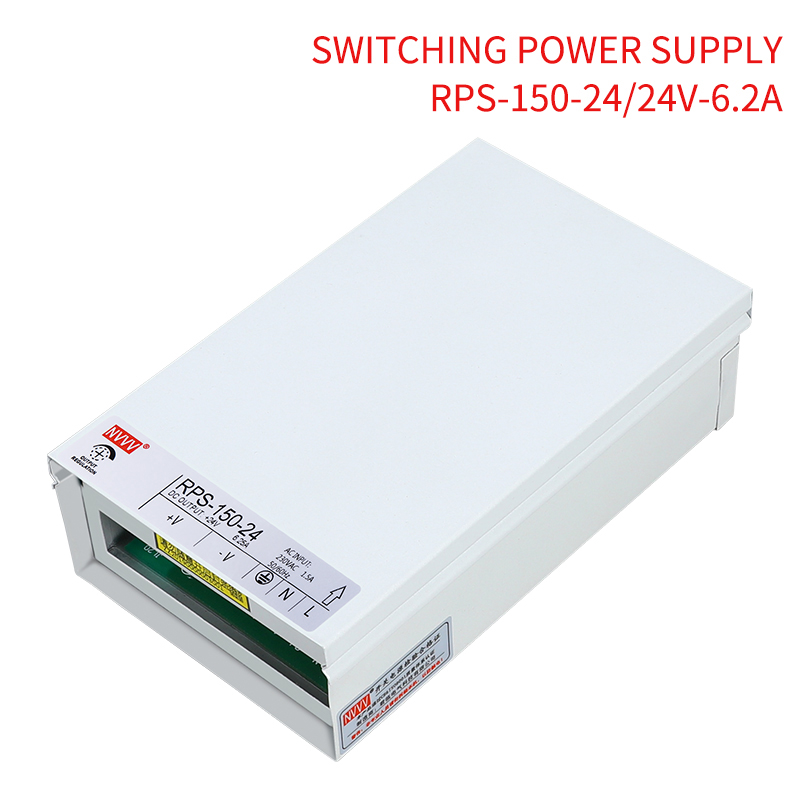NVVV RPS-150-24  150W 24V Single Group Output  Waterproof Power Supply  SMPS Switching Power Supply for Industrial