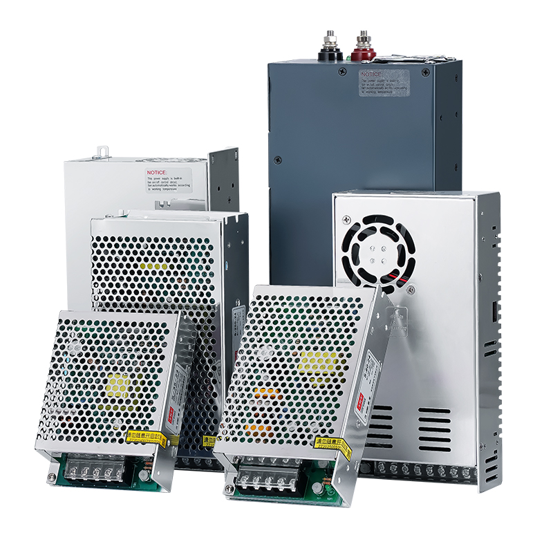 LRS-600-24 Single Industrial SMPS Ultra Slim Fan-Cooled 24V 25A 600W 90-132VAC/180-264VAC Input Power Supply