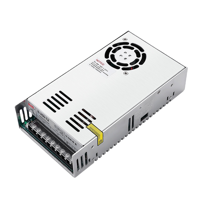 AC to DC 12V LED Transformer SMPS 12V 250W Switch Power Supply for CCTV Camera and LED Light S-250-12