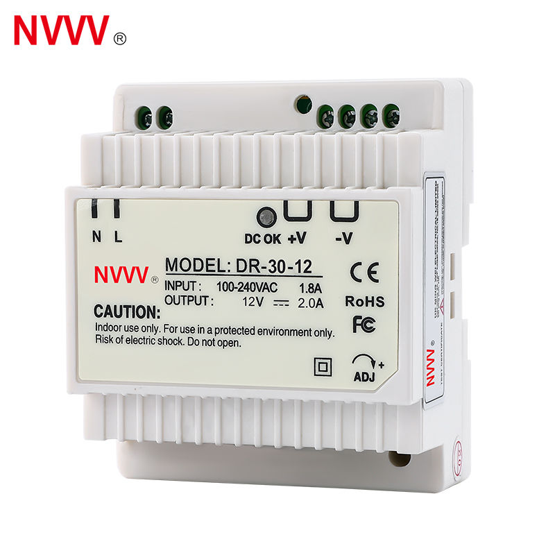 30W 12V Dc Power Supply Din Rail Industrial Smps Switching Power Supply 30W 220v Ac 24v Dc Switching Power Supply