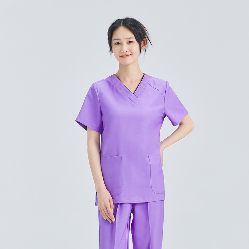 Free Sample of Cotton Nursing Scrubs Green Surgical Gown Reinforced Surgical Gown