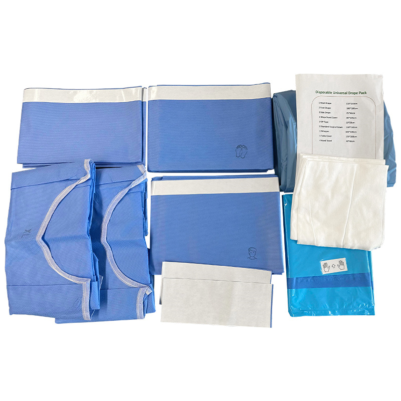 CE ISO Medical Supplies Surgical Sterilize Disposable Tur Urology Medical Pack/Kits/Sets Urology Drape Kits Medical Consumables