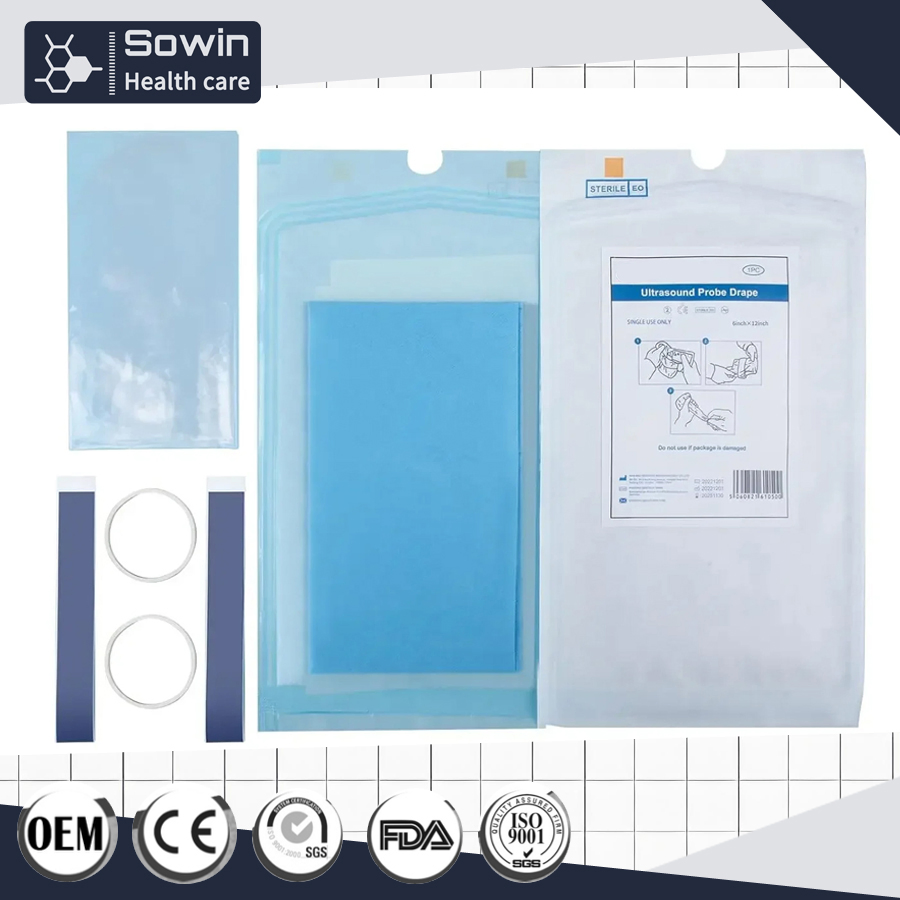 Equipment and Instrument Free Sterile Disposable Ultrasound Probe Cover