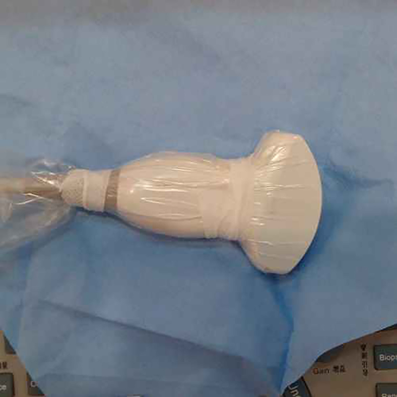 Polyethylene Sterile Equipment Protective Drapes Disposable Ultrasound Transducer Probe Covers