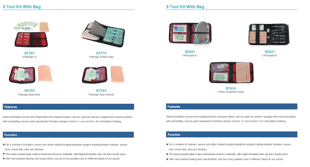 Suture Kit Metal Tools