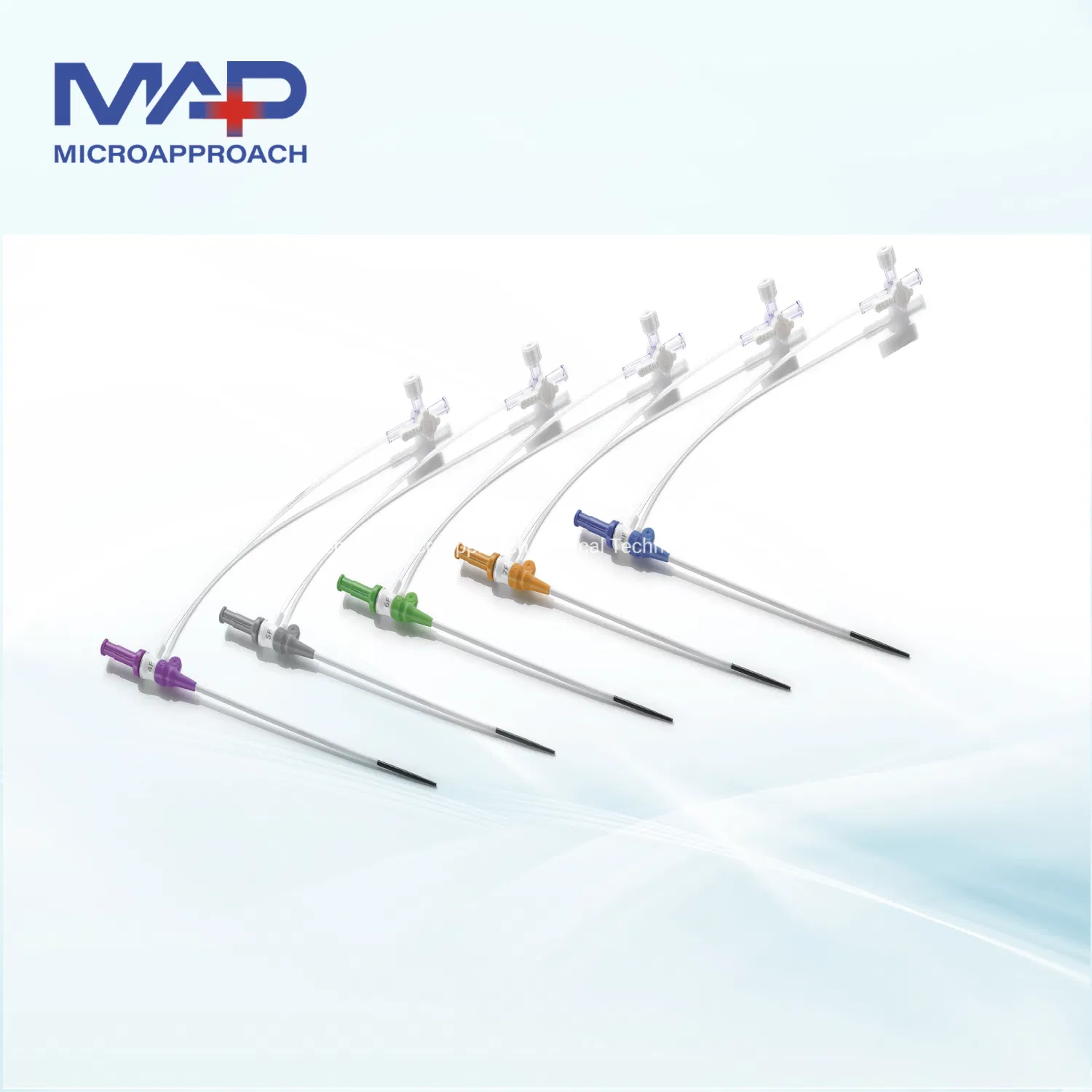 Cardiology Ptca Angiography Femoral or Radial Introducer Sheath Set