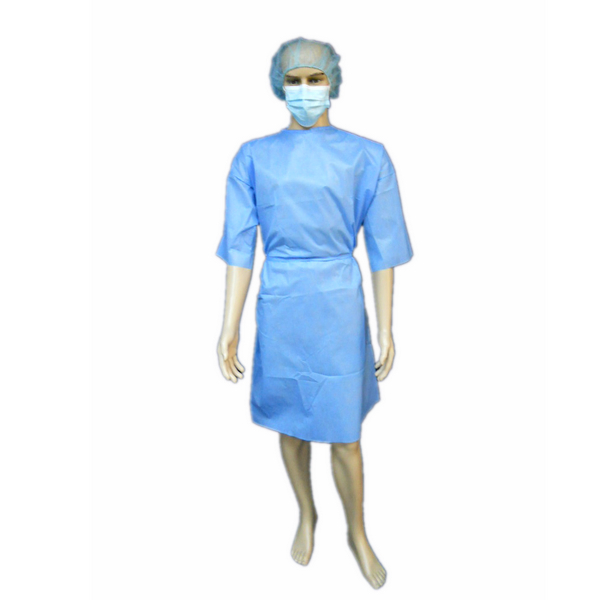 Disposable Medical Surgical Supplies Level 1/2/3/4 Dental Hospital Operation Patient Protective Nonwoven PP Reinforced Sterile SMS Isolation Gown