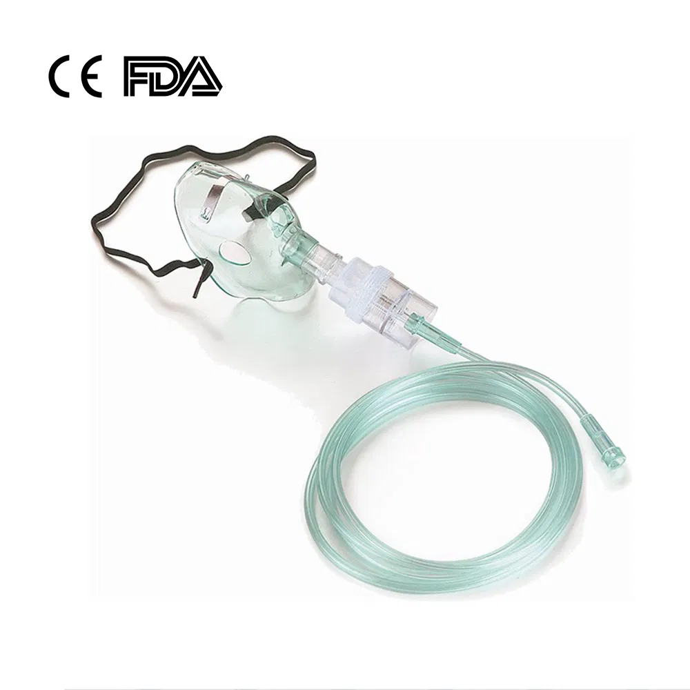 Green Medical Oxygen Mask