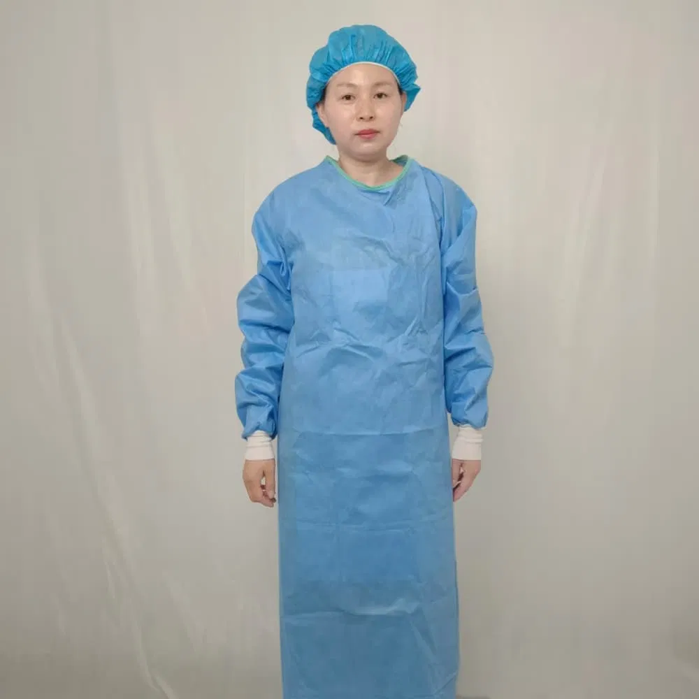 Factory Direct Standard Medical Clothing Men and Women Universal Soft Waterproof Isolation Gowns Surgical Gowns