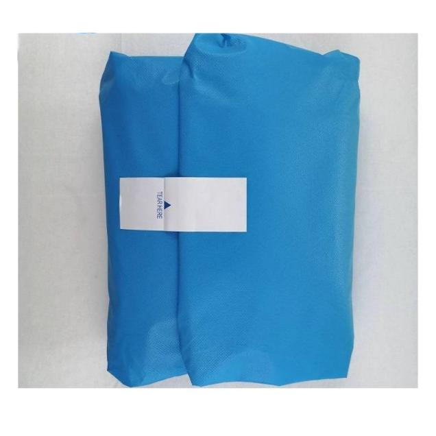 SJ Surgery Sterile Upright Incision Surgical Laparotomy Drape Pack Medical Non-woven Disposable Laparotomy Packs