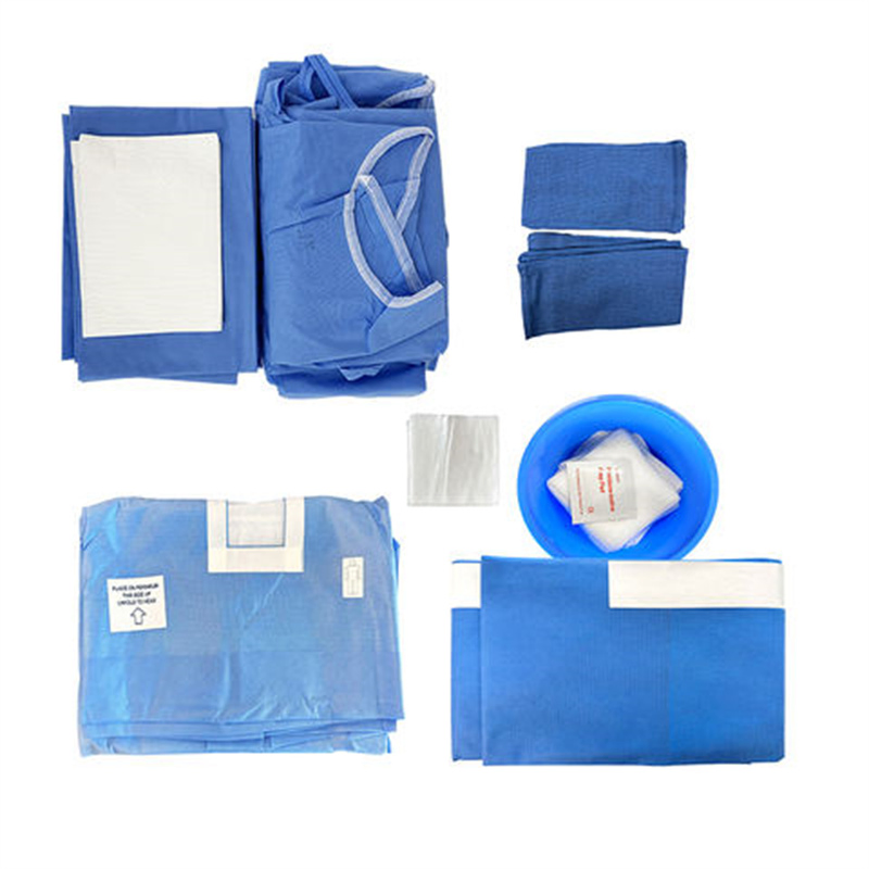 Disposable Sterile Non Woven Dental/Obstetric Delivery/C-Section/Laparotomy/Angiography/Eye Universal Surgical Drape Pack