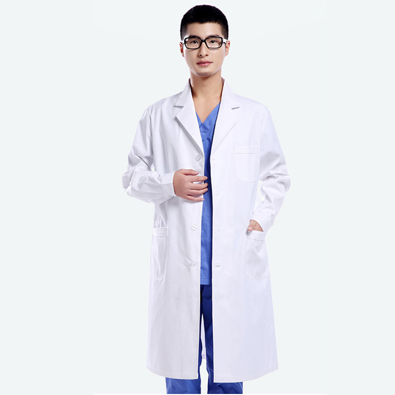 Free Sample of Cotton Nursing Scrubs Green Surgical Gown Reinforced Surgical Gown